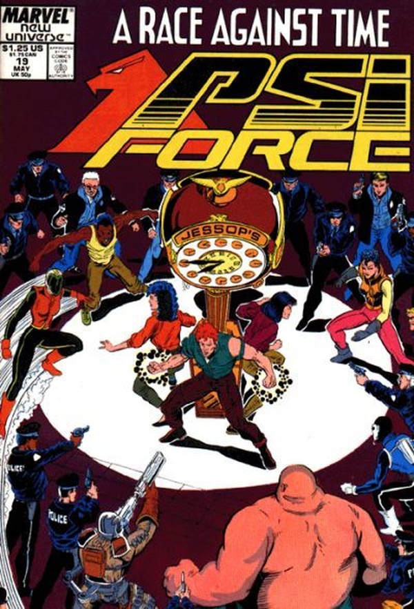 Psi-Force (1986) #19 cover