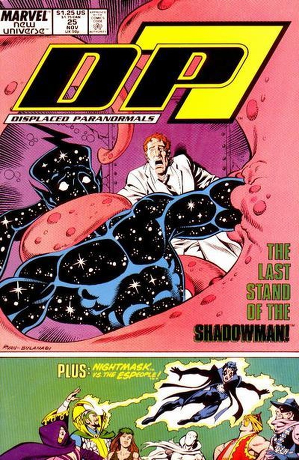 D.P. 7 (1986) #25 cover