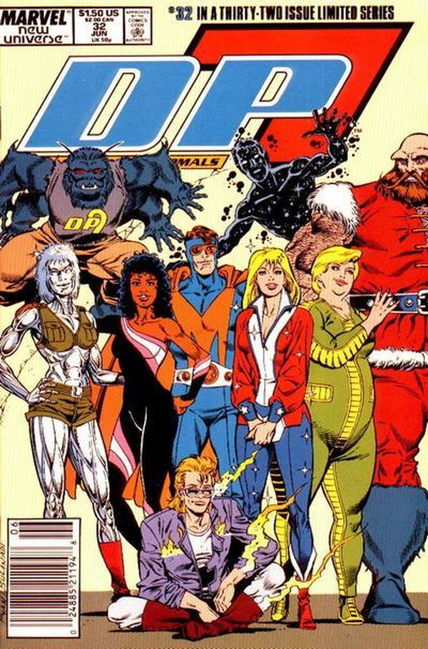 D.P. 7 (1986) #32 cover
