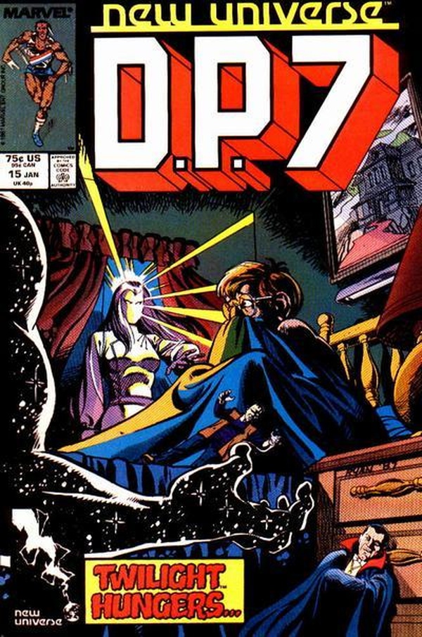 D.P. 7 (1986) #15 cover