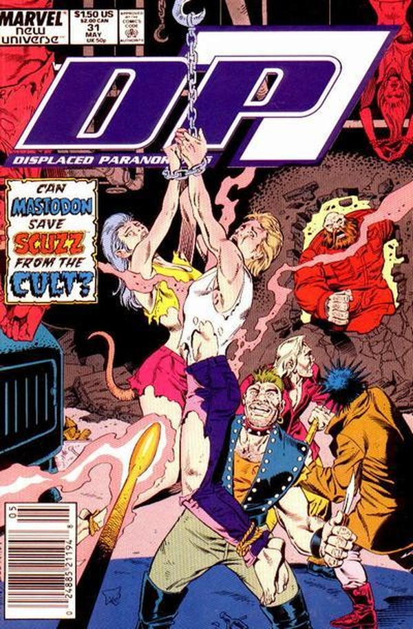D.P. 7 (1986) #31 cover
