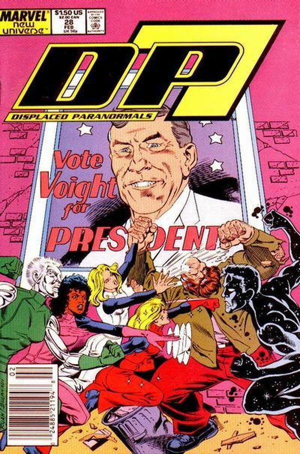 D.P. 7 (1986) #28 cover