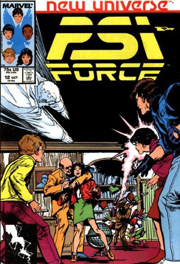 Psi-Force (1986) #12 cover