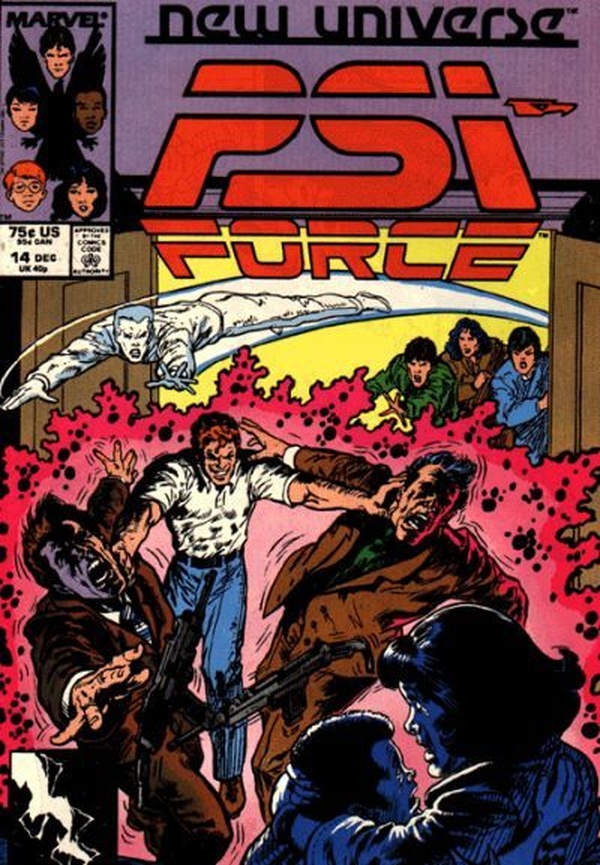 Psi-Force (1986) #14 cover