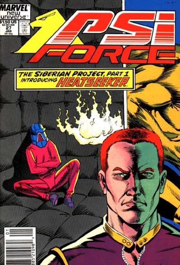 Psi-Force (1986) #27 cover