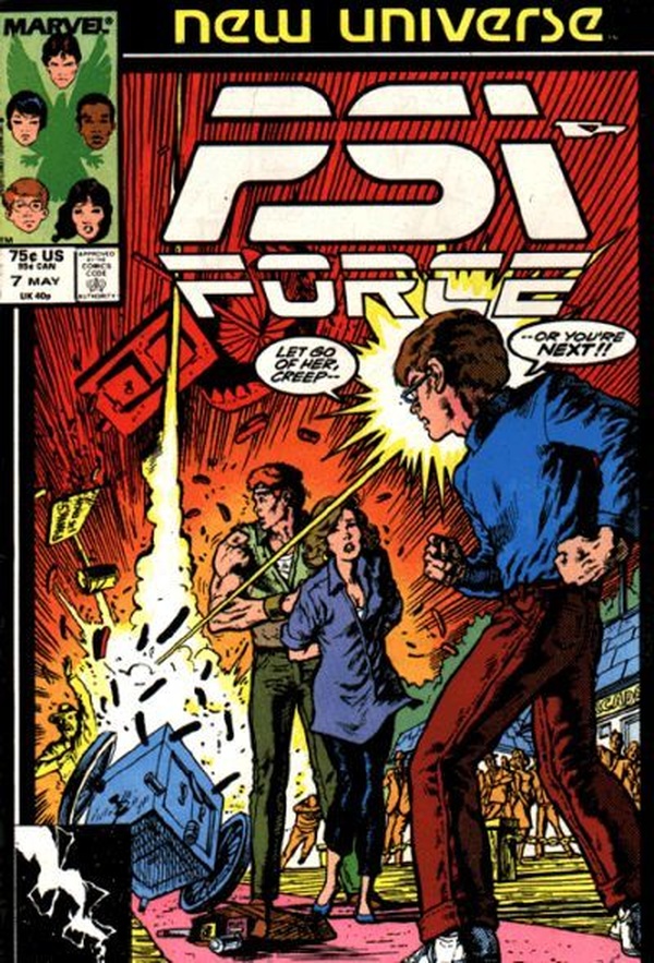 Psi-Force (1986) #7 cover