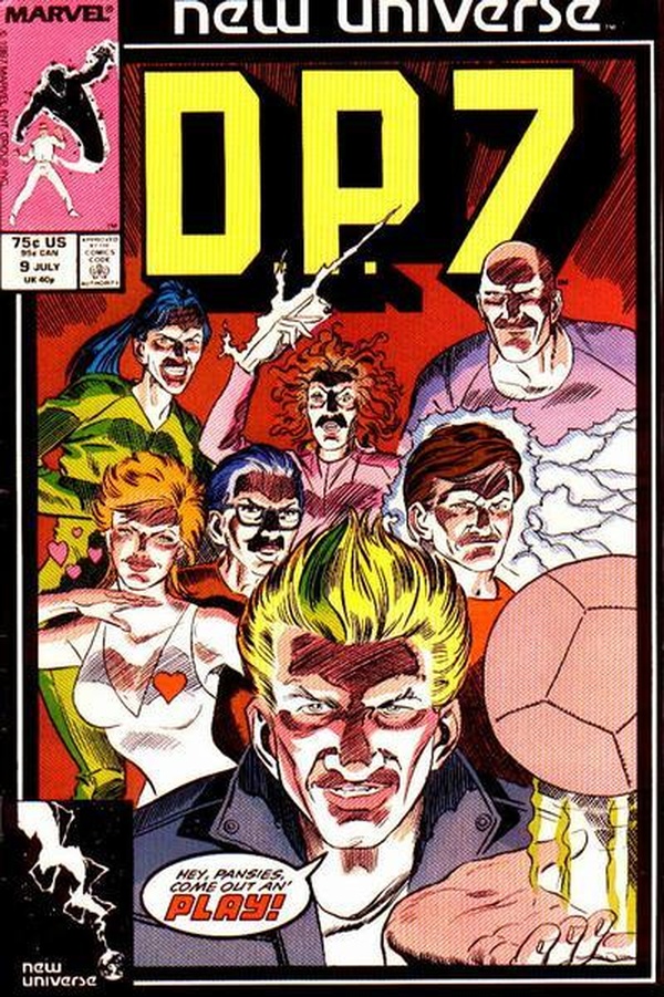 D.P. 7 (1986) #9 cover