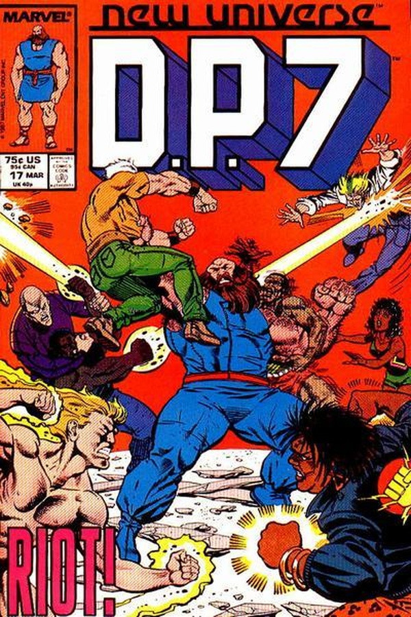 D.P. 7 (1986) #17 cover