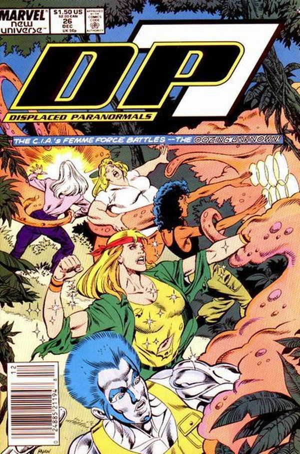 D.P. 7 (1986) #26 cover
