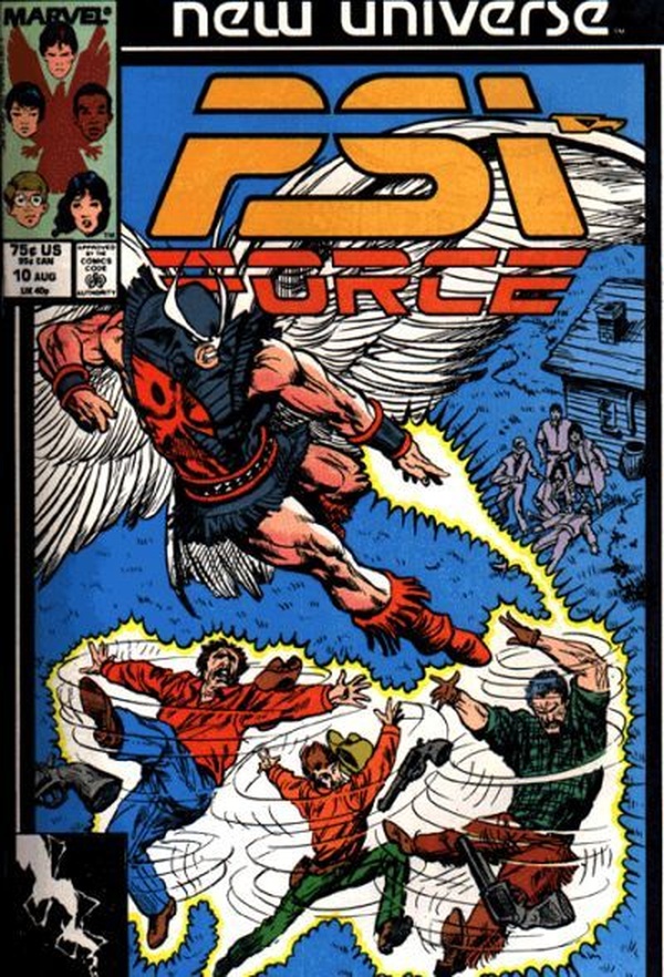 Psi-Force (1986) #10 cover