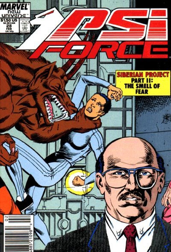 Psi-Force (1986) #28 cover