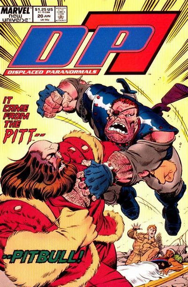 D.P. 7 (1986) #20 cover