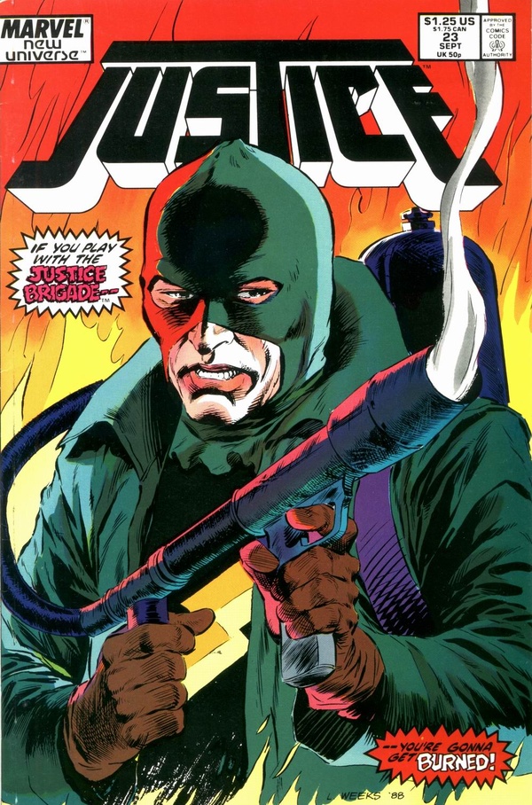 Justice #23 cover