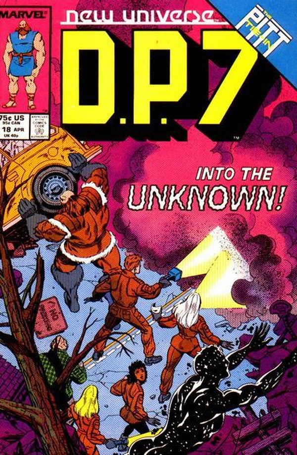 D.P. 7 (1986) #18 cover