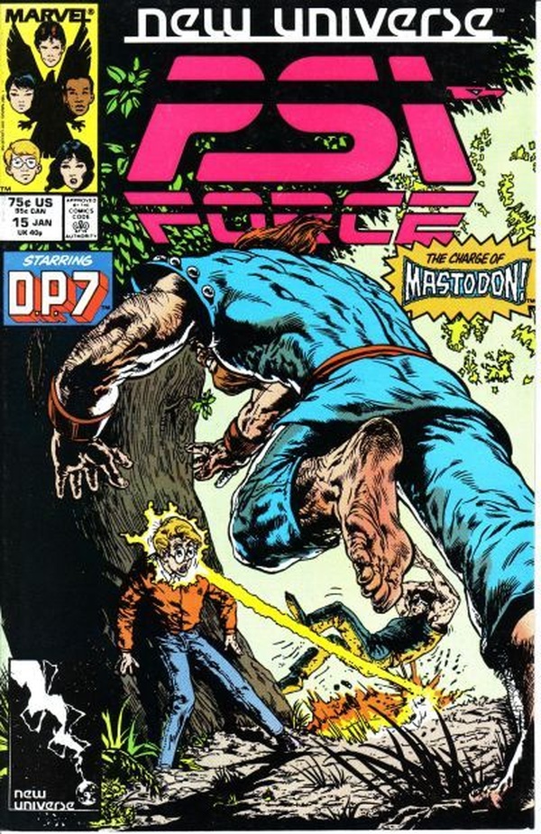 Psi-Force (1986) #15 cover