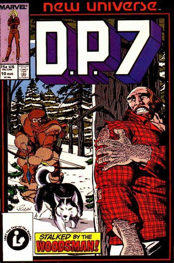 D.P. 7 (1986) #10 cover