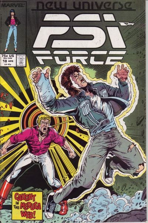 Psi-Force (1986) #18 cover