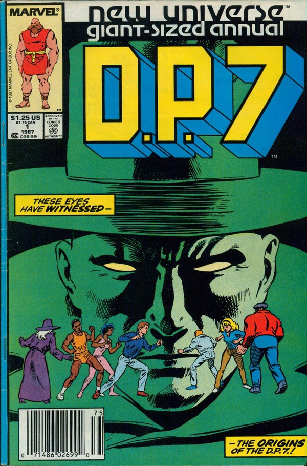 D.P. 7 Annual #1 cover