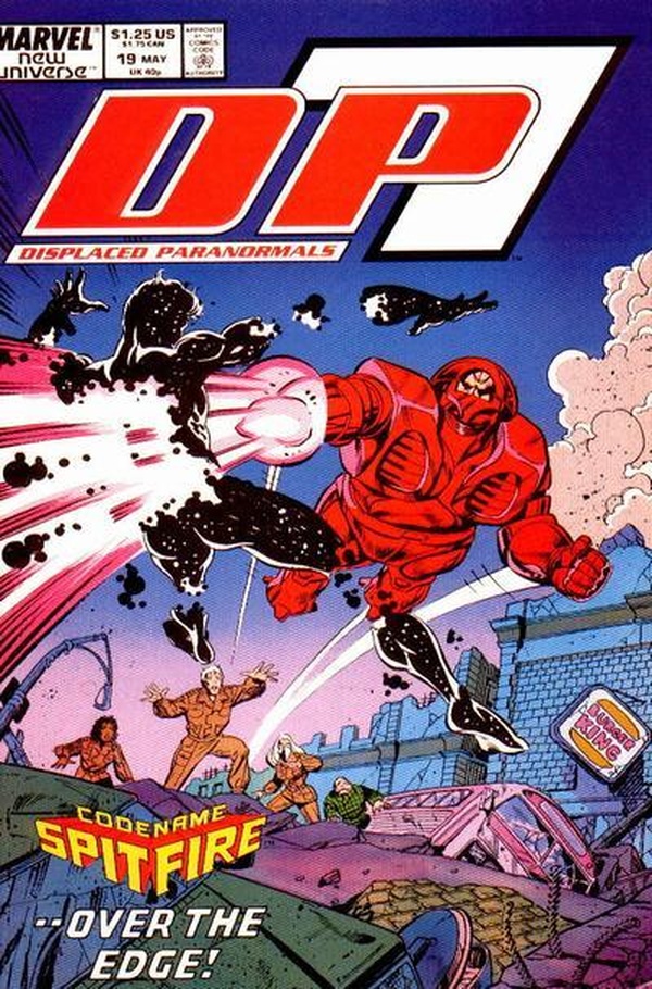 D.P. 7 (1986) #19 cover