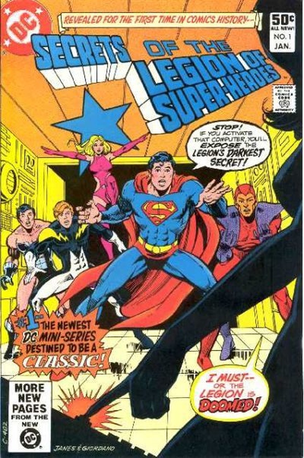 Cover of Secrets of the Legion of Super-Heroes #1