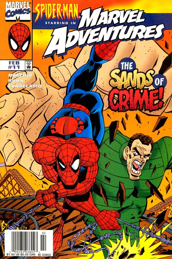 Marvel Adventures #11 cover
