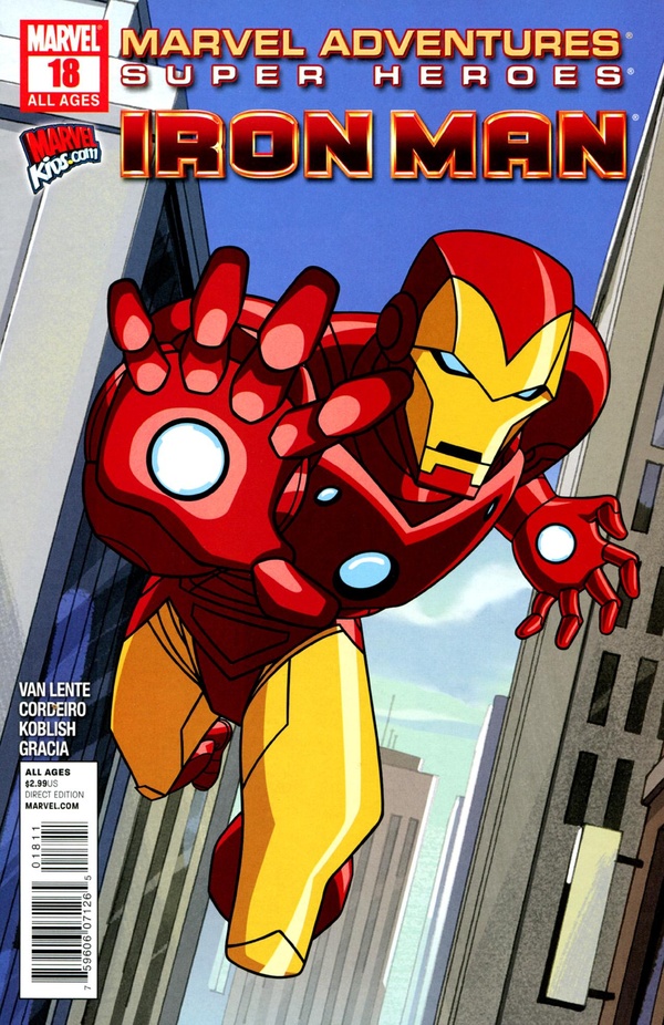 Marvel Adventures Super Heroes (2010) #18 cover