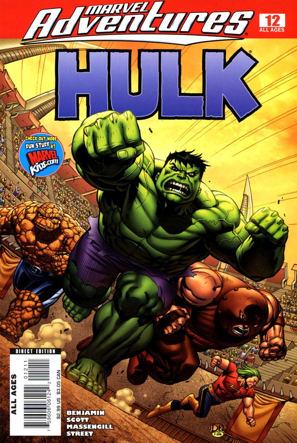 Marvel Adventures Hulk (2007) #12 cover
