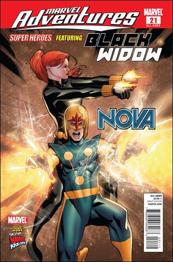 Marvel Adventures Super Heroes #21 cover