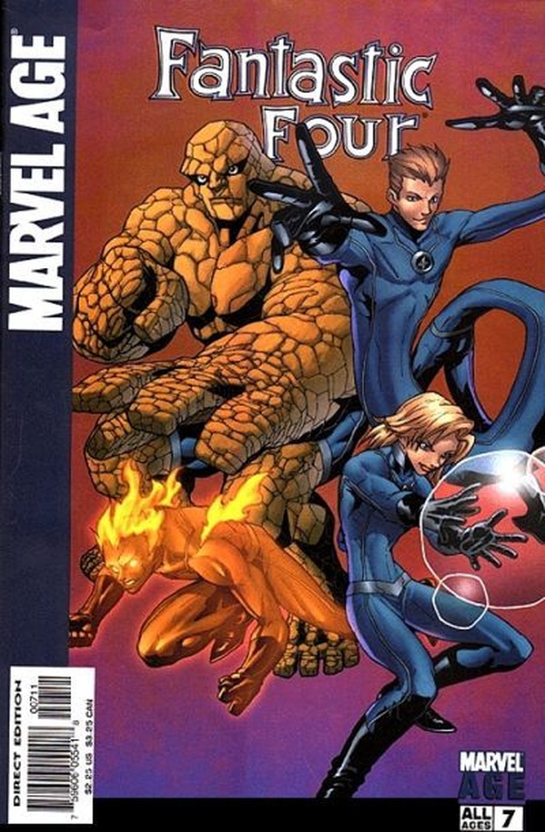 Marvel Age Fantastic Four (2004) #7 cover