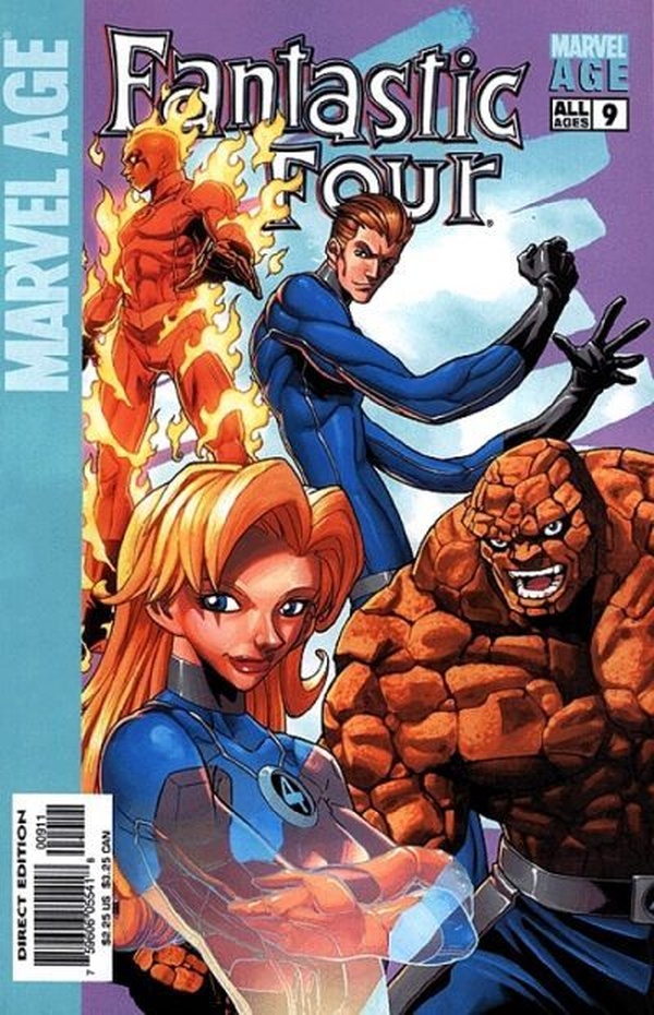 Marvel Age Fantastic Four (2004) #9 cover