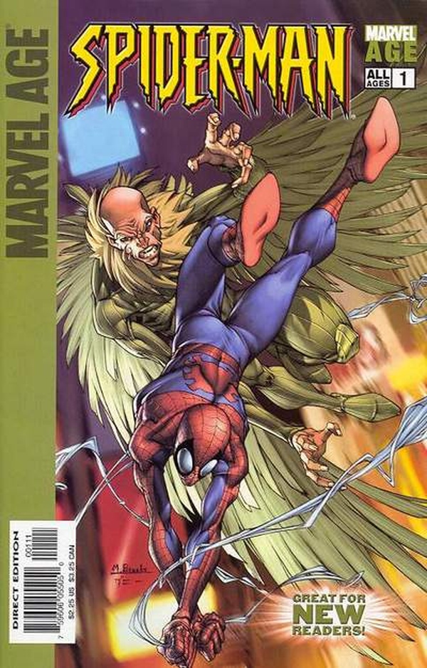 Marvel Age Spider-Man #1 cover