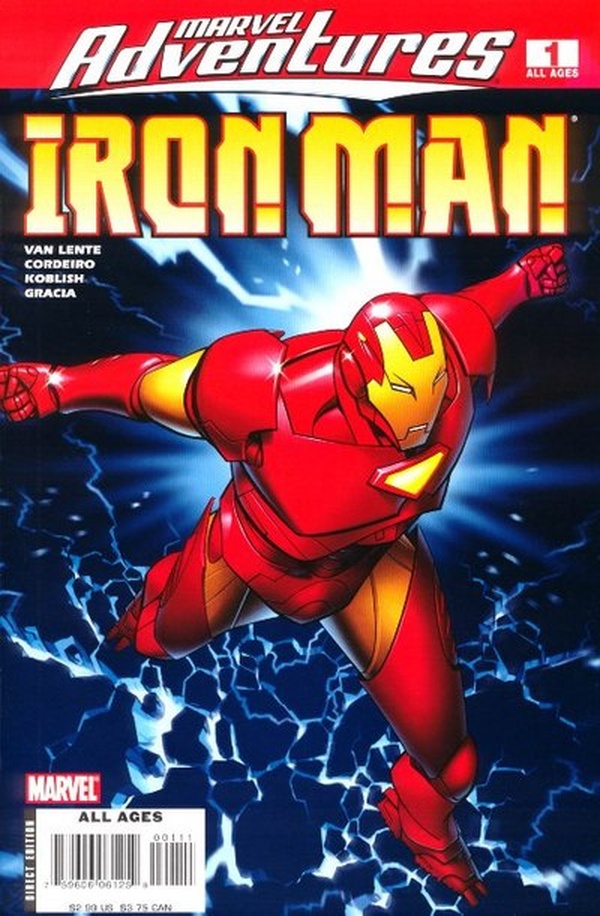 Marvel Adventures Iron Man (2007) #1 cover