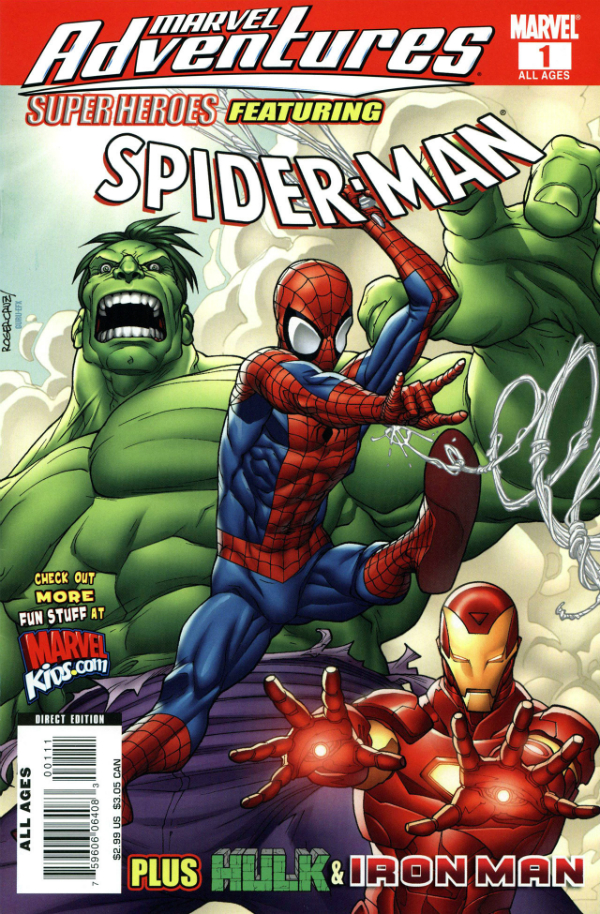 Marvel Adventures Super Heroes #1 cover