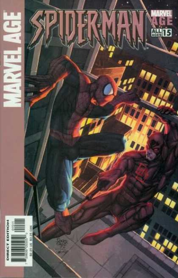 Marvel Age Spider-Man #15 cover