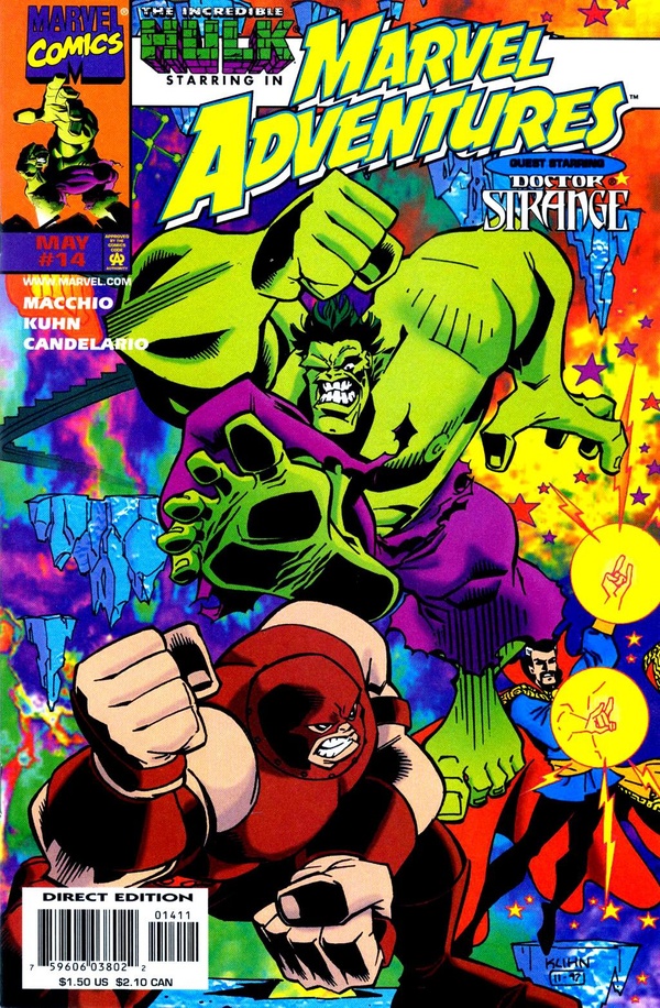 Marvel Adventures #14 cover