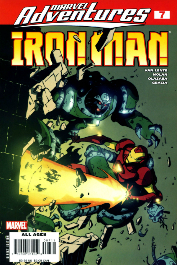 Marvel Adventures Iron Man #7 cover