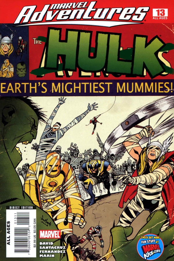 Marvel Adventures Hulk (2007) #13 cover