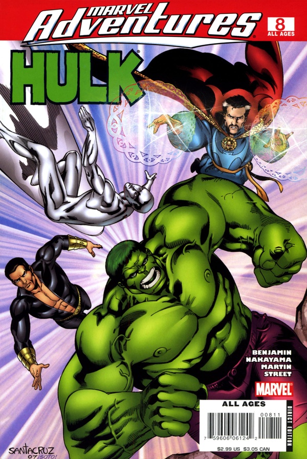 Marvel Adventures Hulk (2007) #8 cover