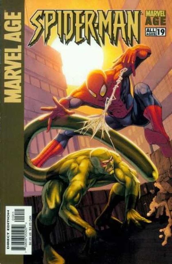 Marvel Age Spider-Man #19 cover
