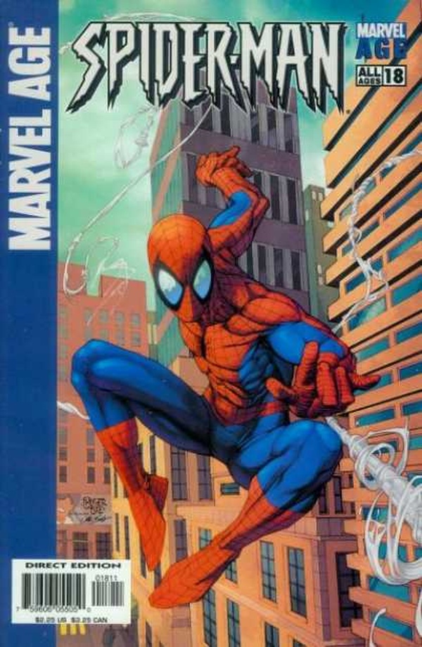 Marvel Age Spider-Man #18 cover