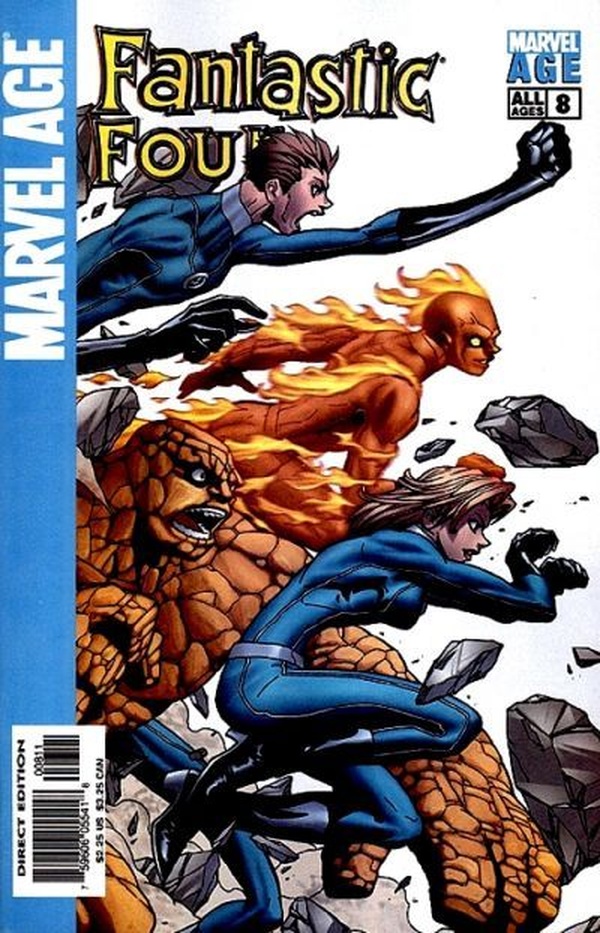 Marvel Age Fantastic Four (2004) #8 cover