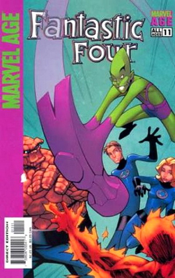 Marvel Age Fantastic Four (2004) #11 cover