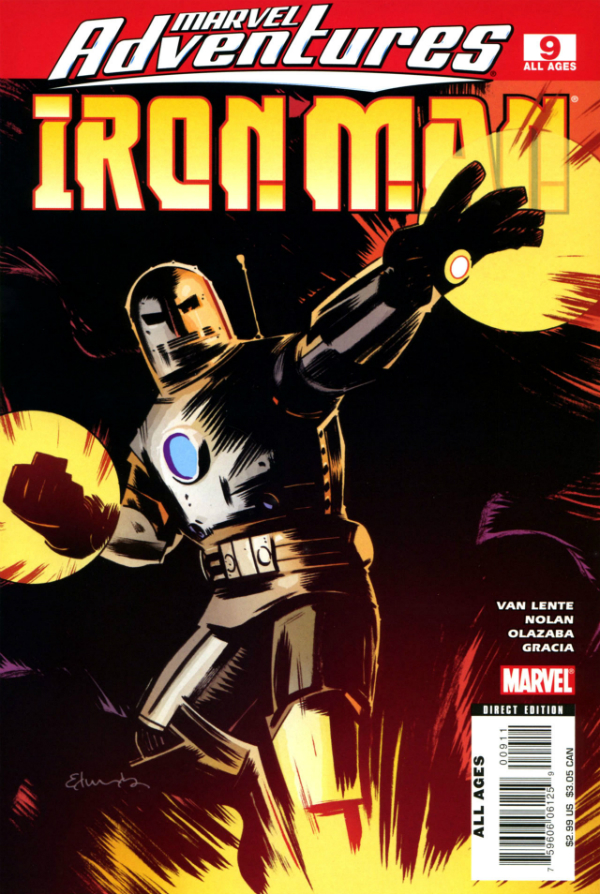Marvel Adventures Iron Man (2007) #9 cover