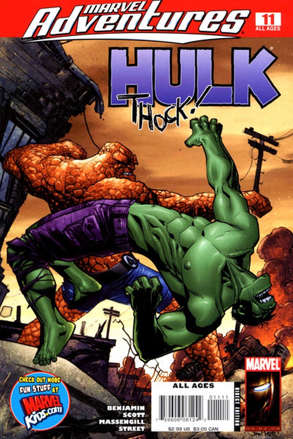 Marvel Adventures Hulk (2007) #11 cover