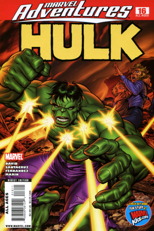 Marvel Adventures Hulk (2007) #16 cover