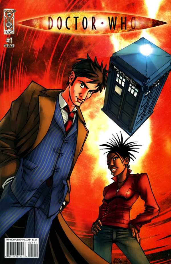 Doctor Who (2008) #1 cover