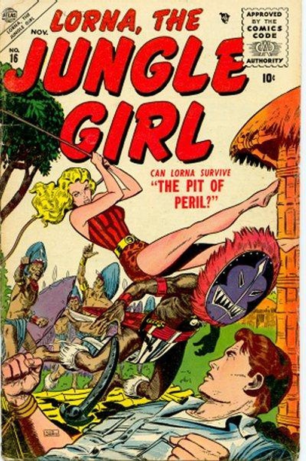 Cover of Lorna the Jungle Girl #16