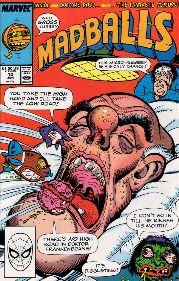 Madballs (1987) #10 cover