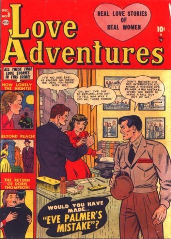 Love Adventures (1949) #8 cover
