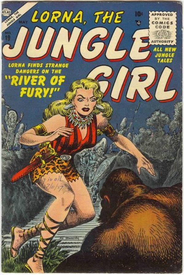 Cover of Lorna the Jungle Girl #19